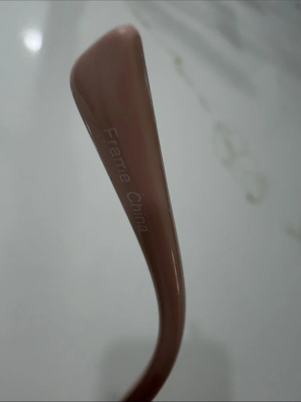 Pale Pink Cat-Eye Sunglasses with dark tint - Stylish Women’s Shades